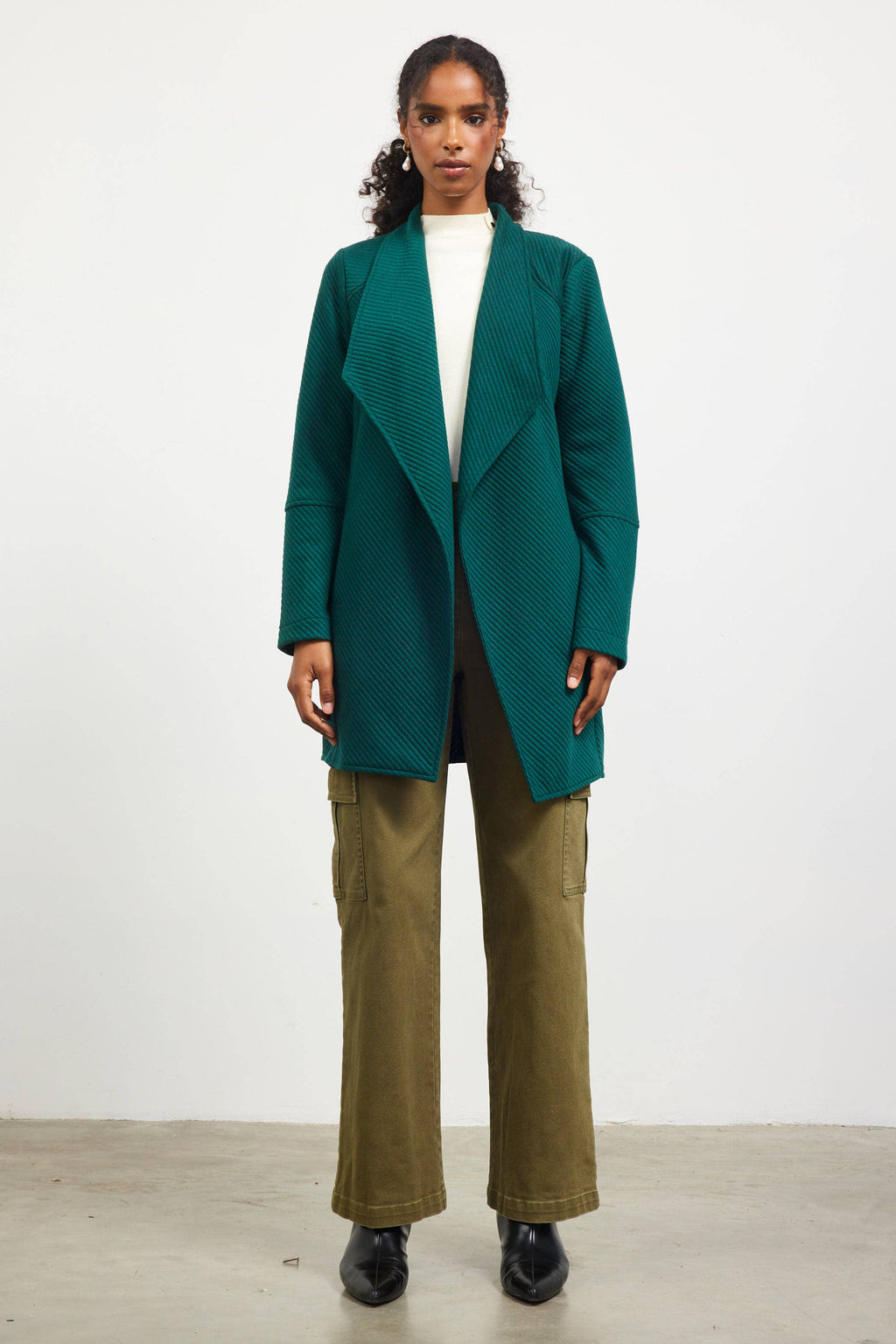 Laura Quilted Cardi