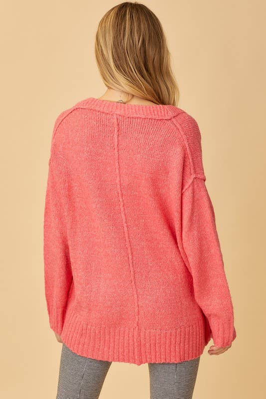 Crystal Coral Sweater