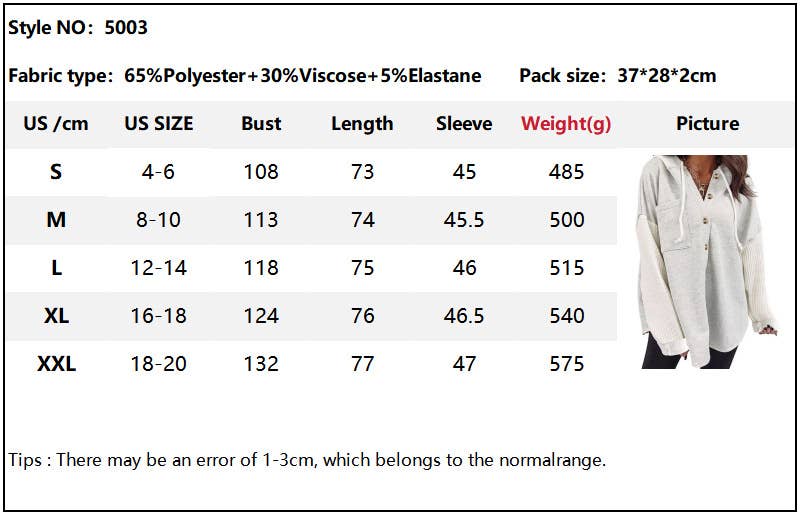 Vanita Colorblock Hoodie Sweatshirt with Button Detail