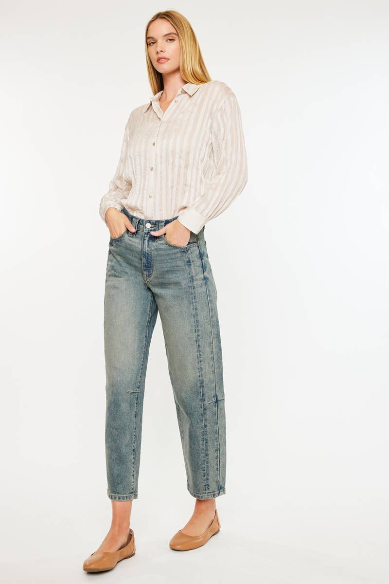 Leah Barrel Jeans
