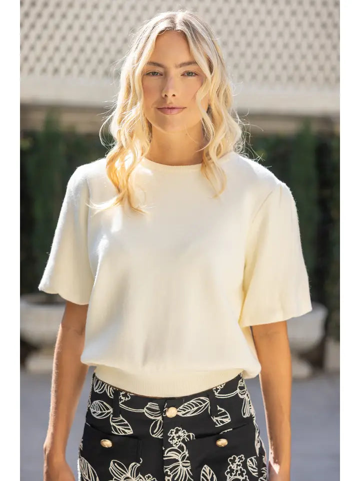 Mariah Bubble Sleeve Top