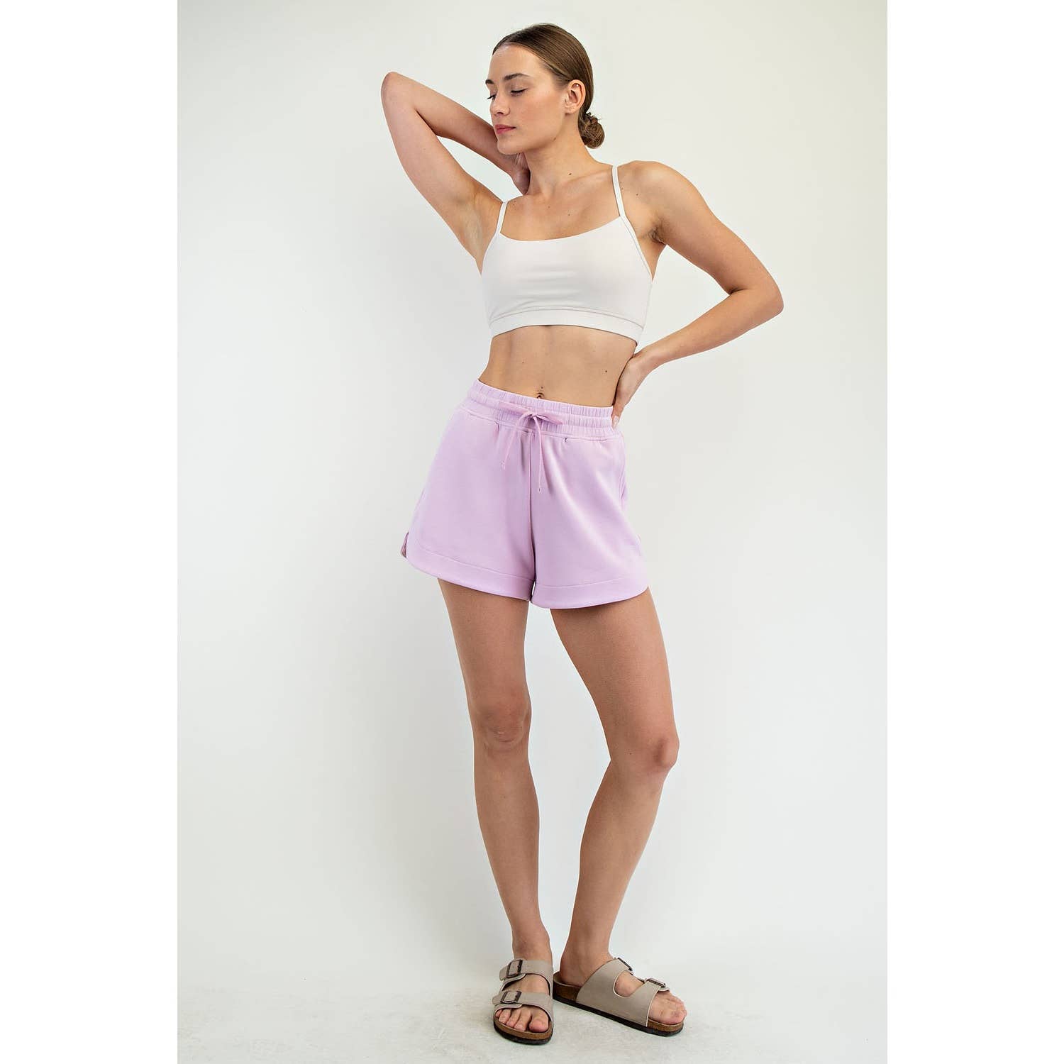 Blossom Pleated Lounge Shorts