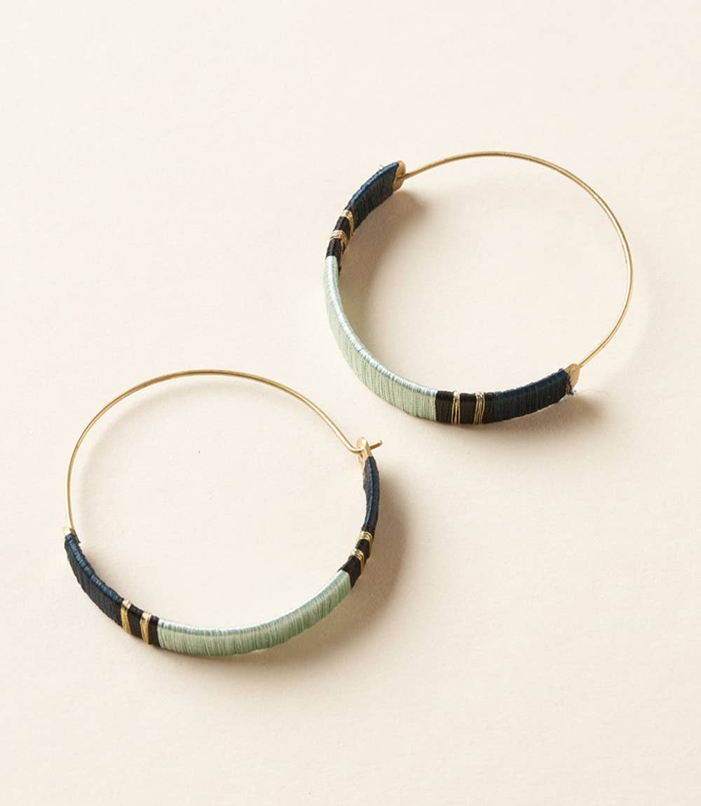 Perry Gold Hoop Earrings
