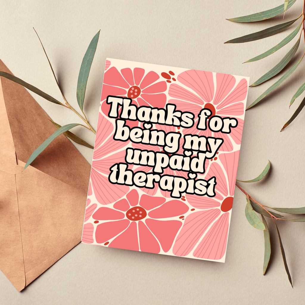 Unpaid Therapist Card
