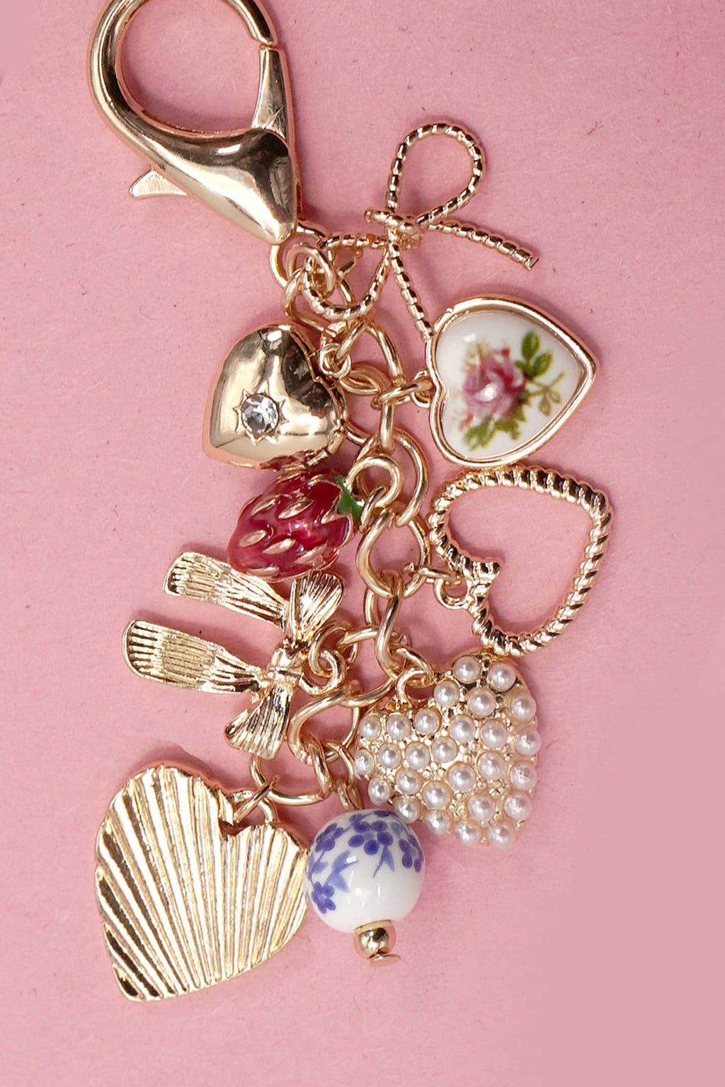 Heart Throb Bag Charm