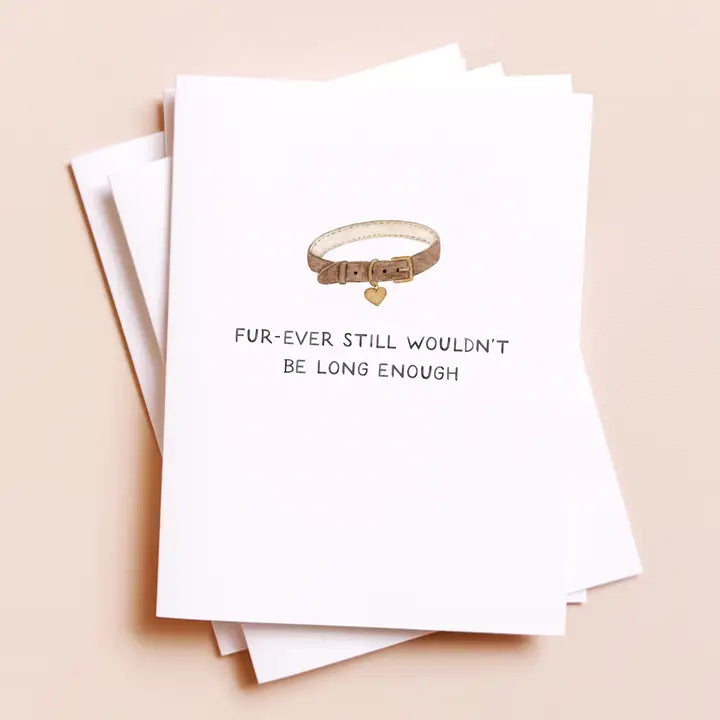 Fur-Ever Sympathy Card