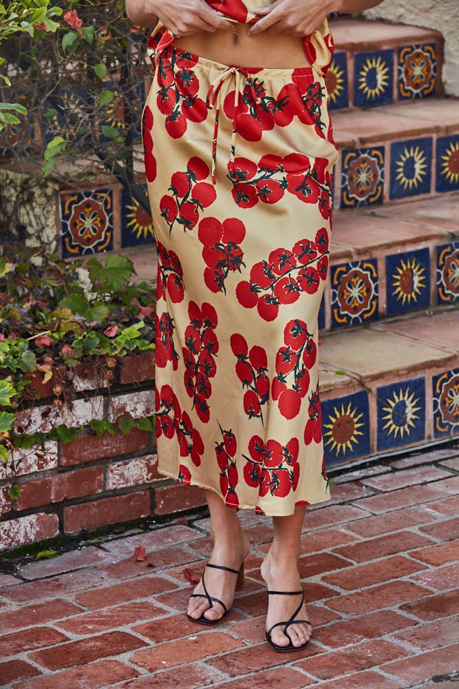 Heirloom Satin Spandex Skirt