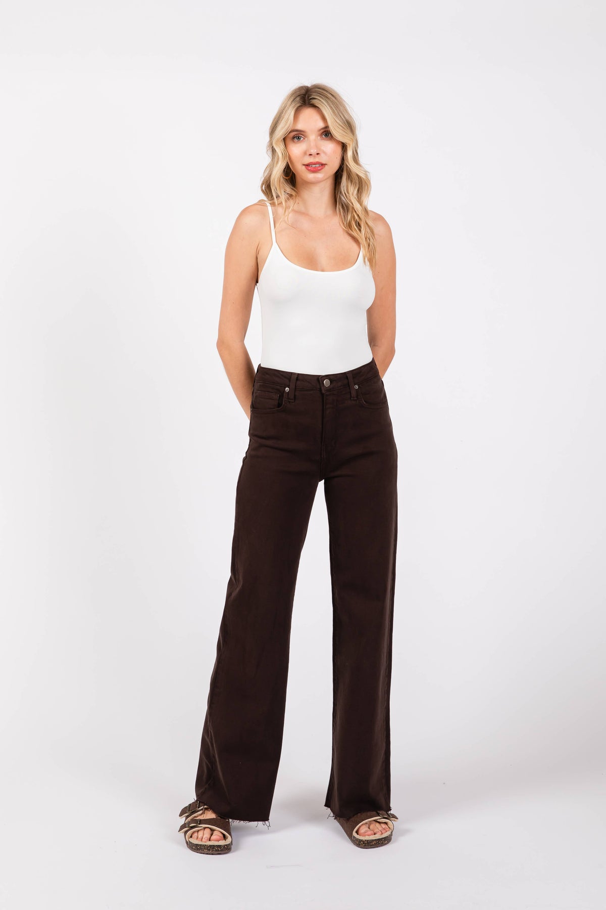 Zoey Wide Leg Jeans