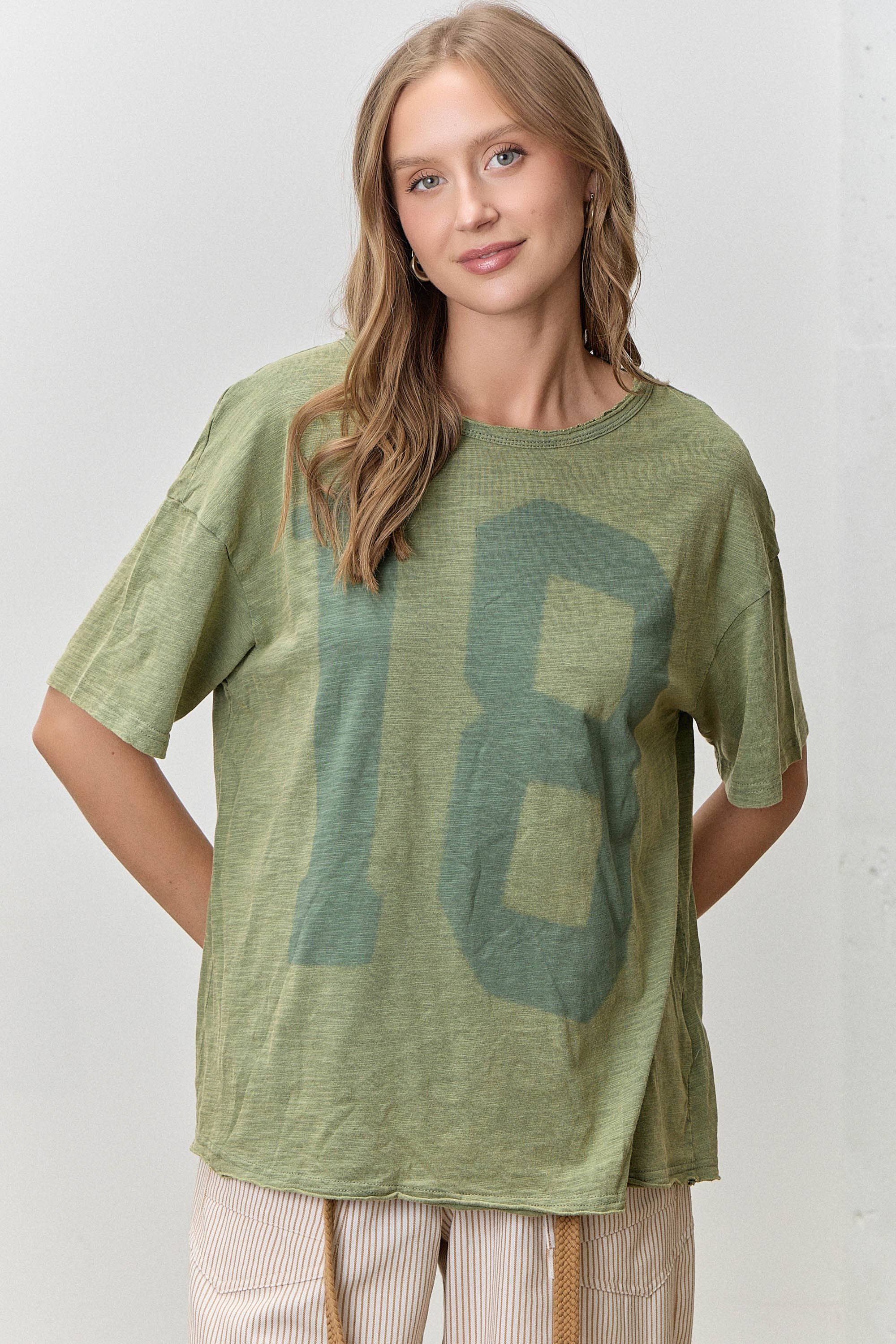 SportsBall 18 Oversized Tee