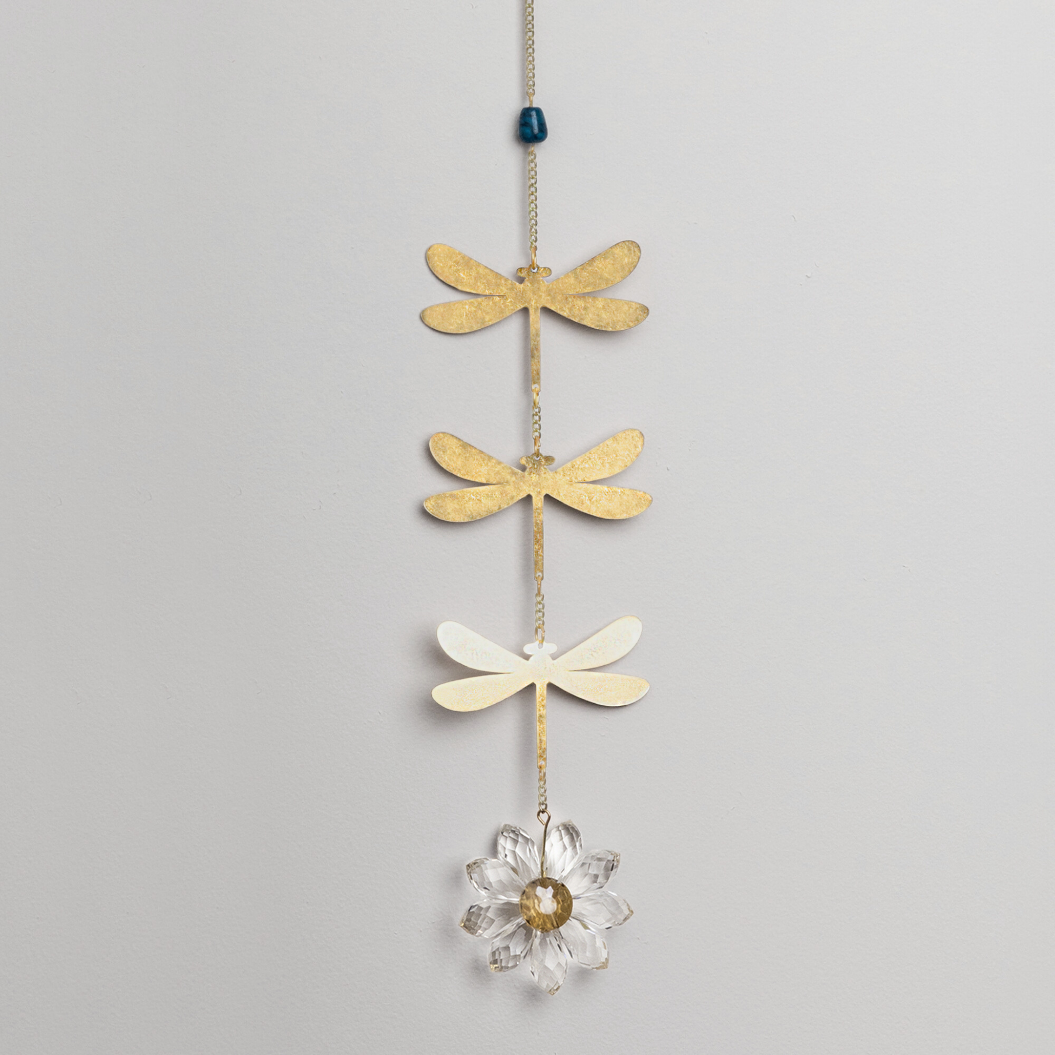 Suncatcher - Dragonfly/Blue Apatite
