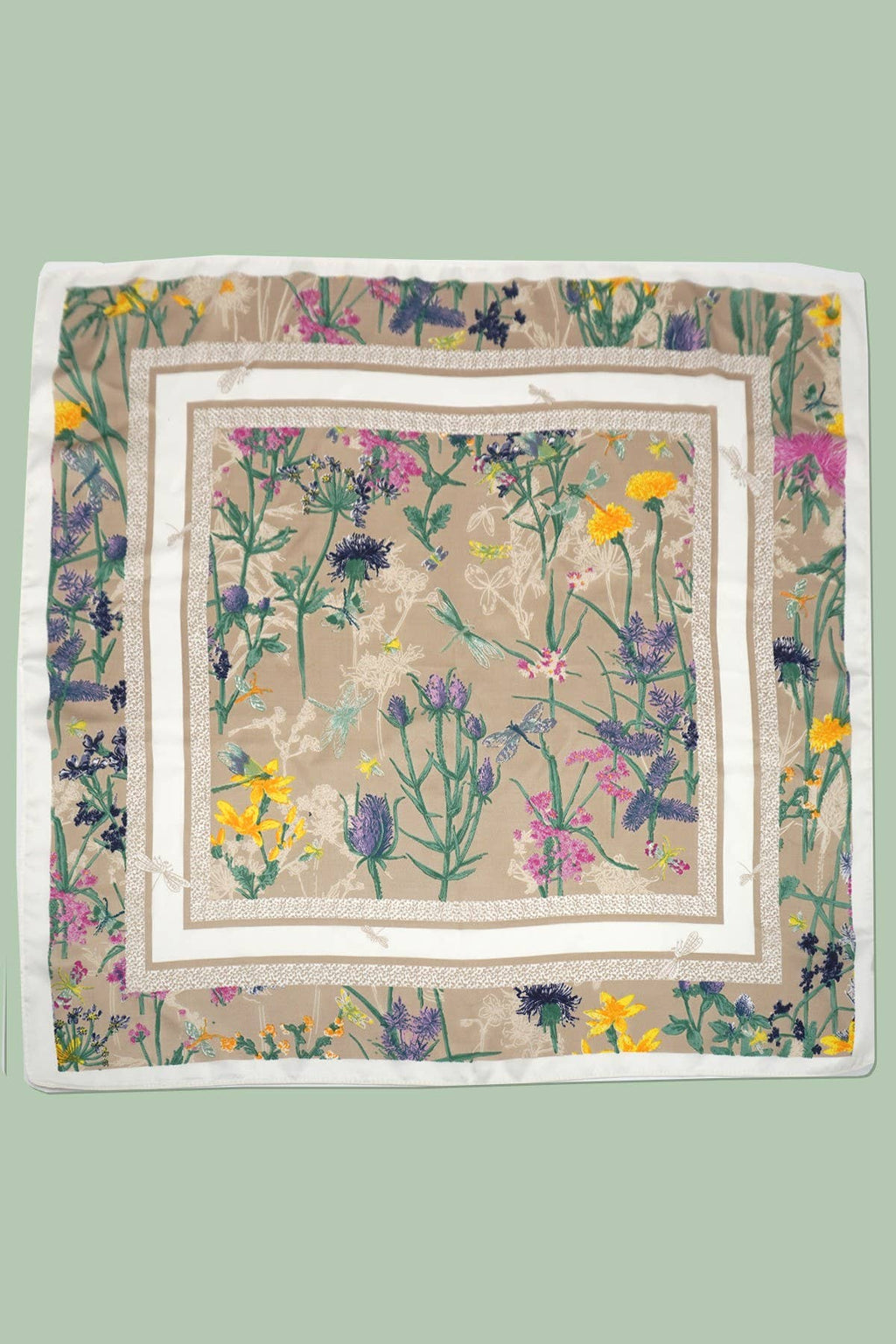 Meadow Muse Silk Scarf