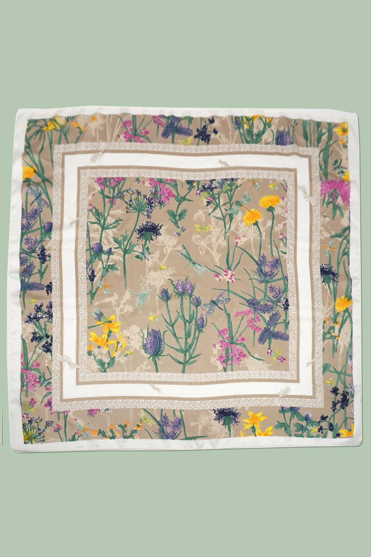 Meadow Muse Silk Scarf
