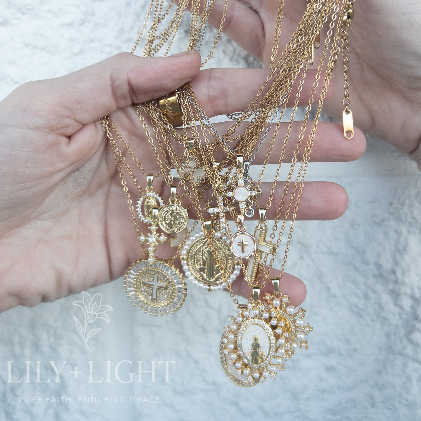 Faith Cross Necklace