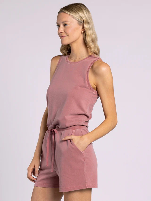 Fiona Drawstring Romper