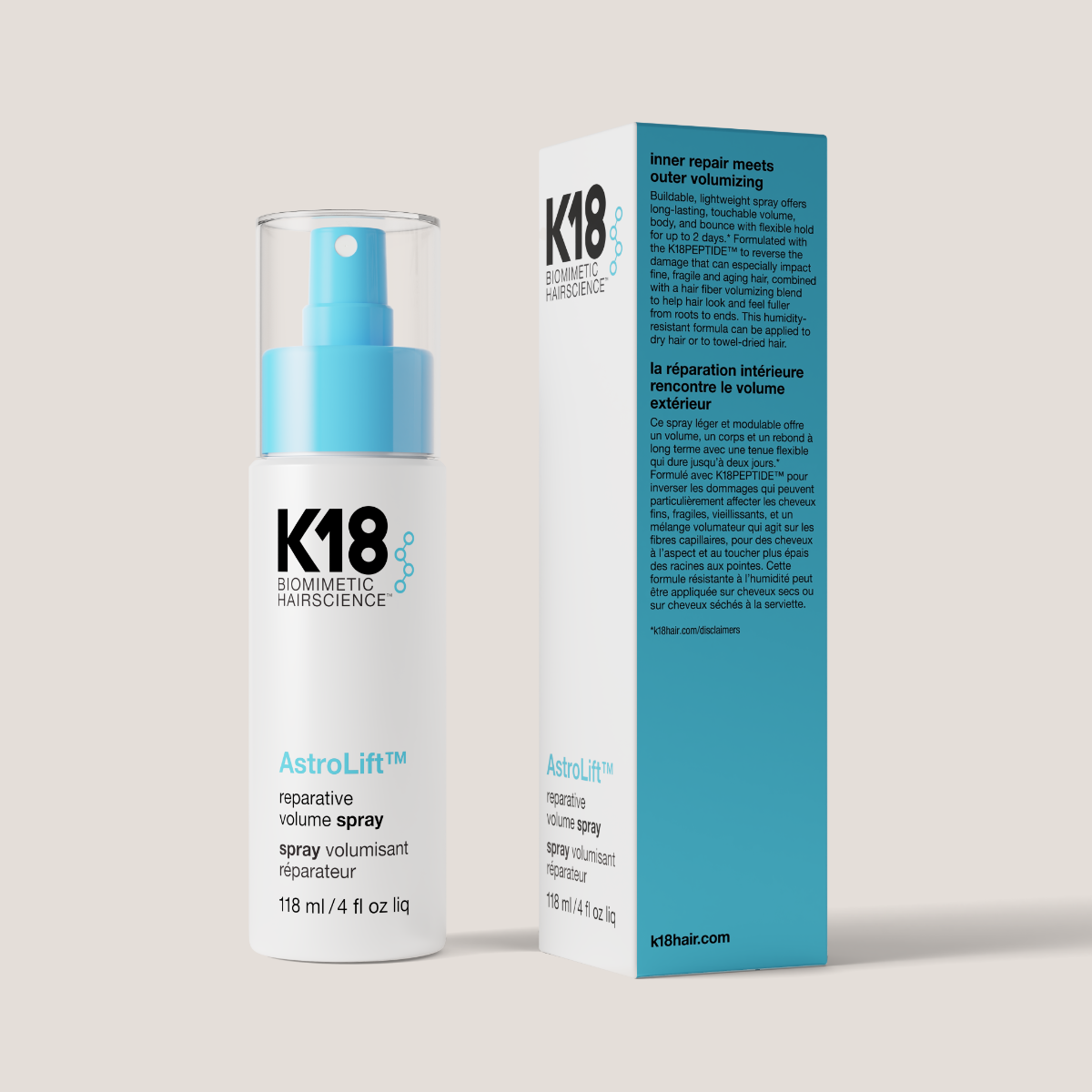 K18 Astrolift Reparative Volume Spray